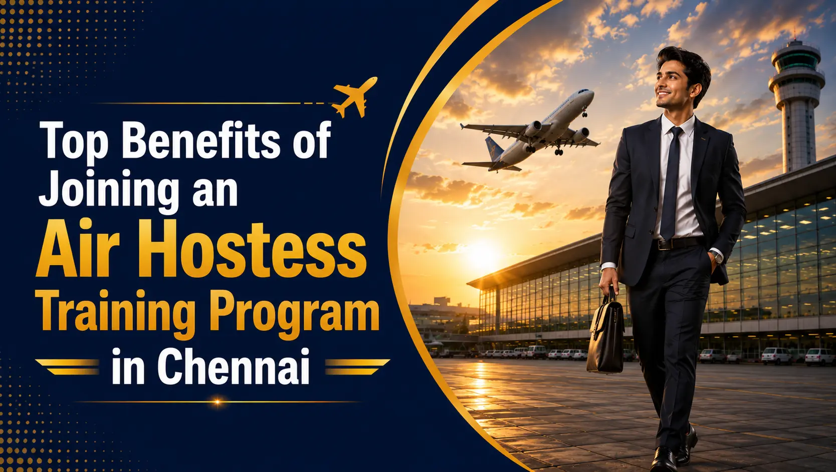 Top Benefits of Joining an Air Hostess Training Program in Chennai