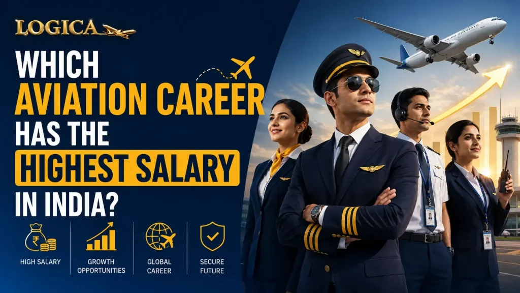 Which aviation career has the highest salary in India