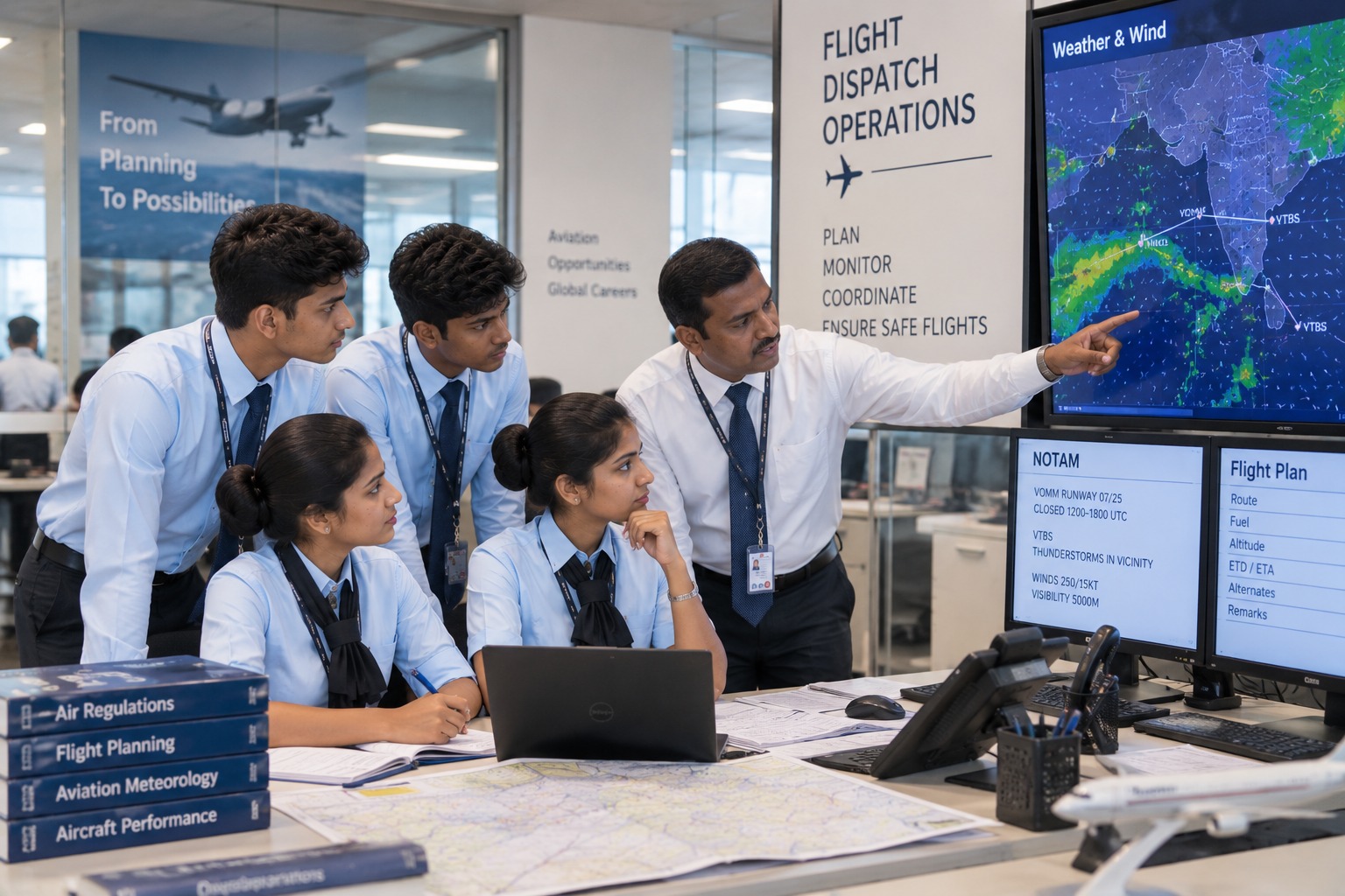 Flight dispatch training course